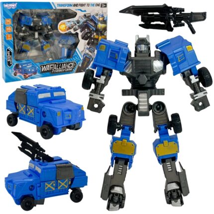 Transformuojantis robotas 2in1 | Kovos transporto priemonė | WOOPIE 53897