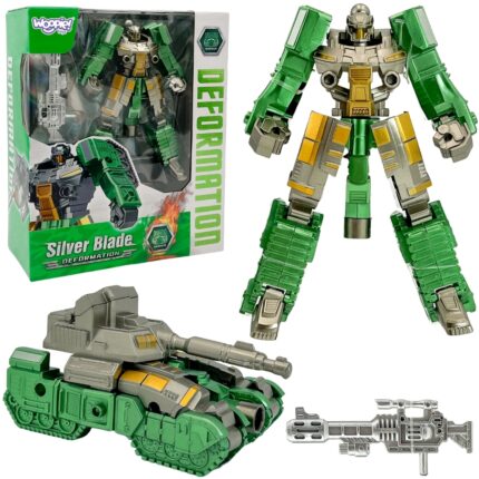 Transformuojamas robotas 2in1 | Silver Blade tankas | WOOPIE 53873