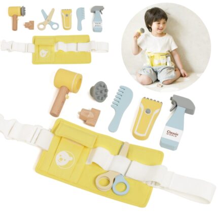 Mažas kirpėjos rinkinio diržas su priedais | 8 vnt. | CLASSIC WORLD CW50579