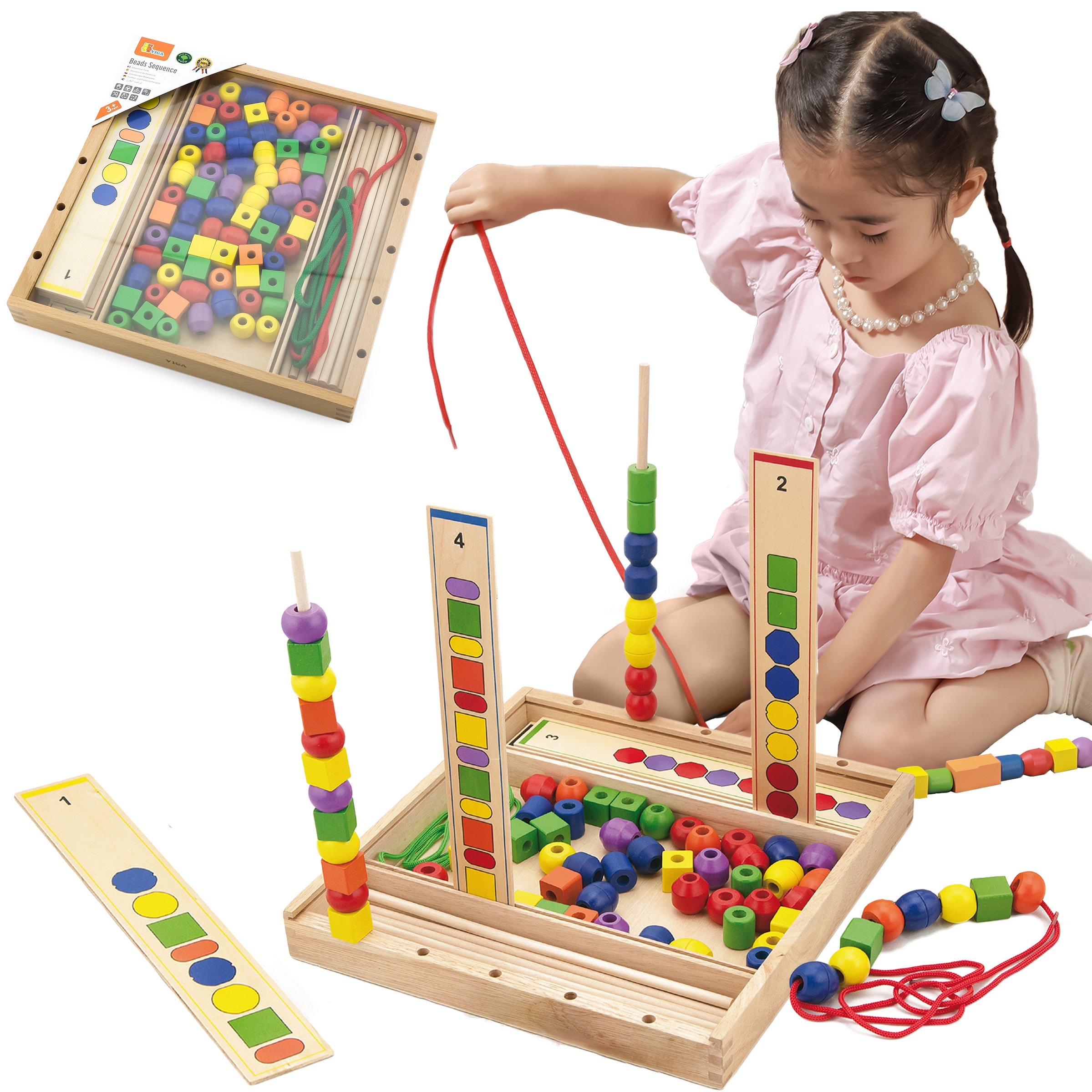 viga-drewniana-gra-edukacyjna-logiczne-koraliki-104-elementy-montessori