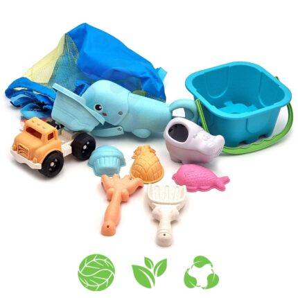 Smėlio žaislų rinkinys | GREEN | WOOPIE 43339