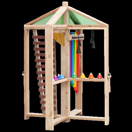 EDU muzikinė medinė žaidimų aikštelė | XXL | CLASSIC WORLD CW70163