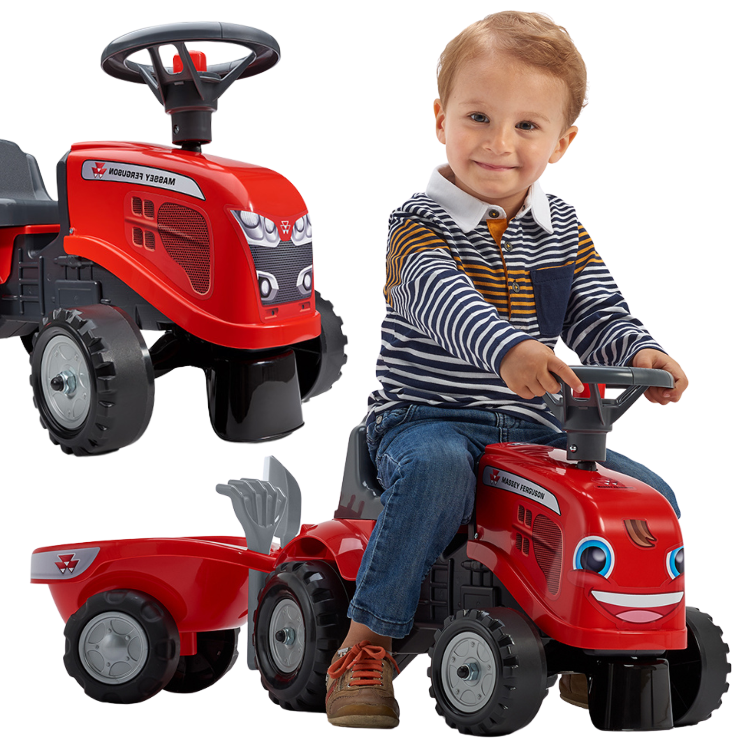 falk-traktorek-baby-massey-ferguson-czerwony-z-przyczepka-akc-od-1-roku