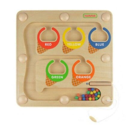 Medinis EDU magnetinis žaidimas vaikams | Spalvų rūšiavimas | Masterkidz MK08879