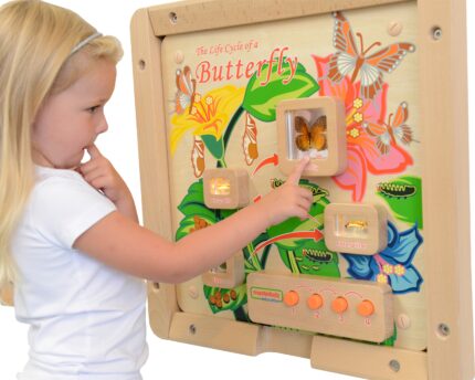 Edukacinė lenta | Drugelio gyvavimo ciklas | Masterkidz ME12883