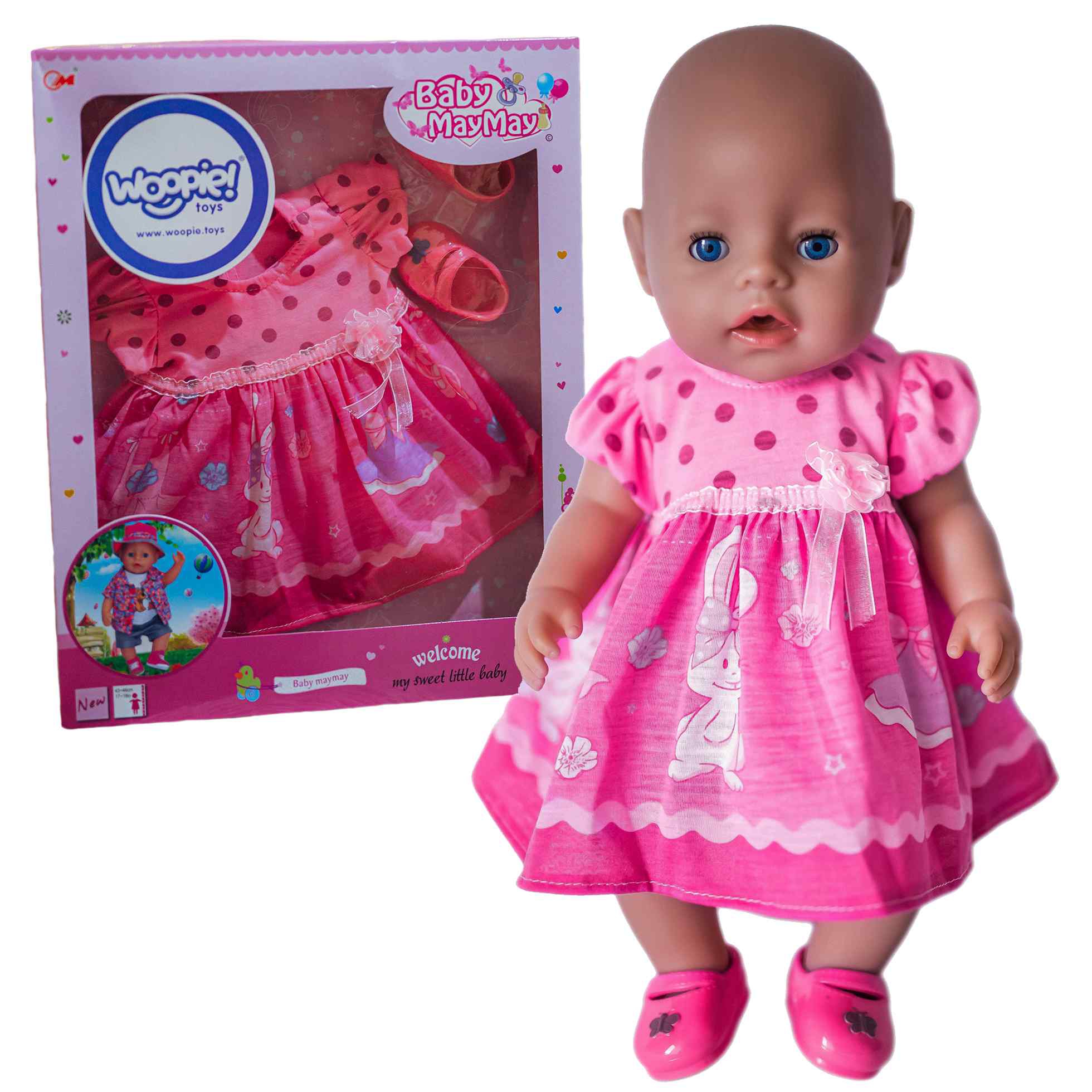 woopie-royal-ubranko-dla-lalki-rozowa-sukienka-kroliczek-43-46-cm