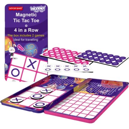 Magnetinis žaidimas | Kryžiukai-nuliukai | MINI | Woopie 52159
