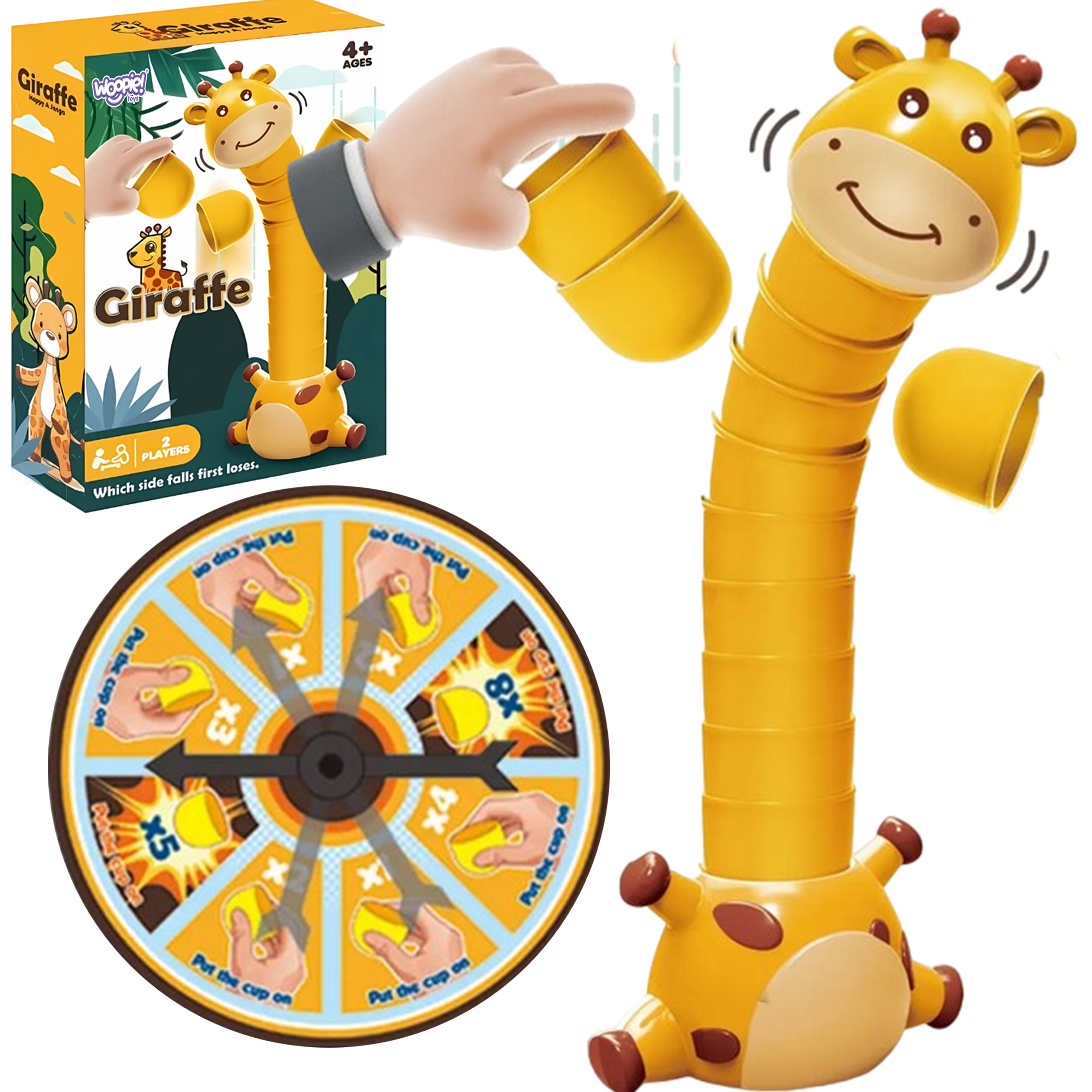 woopie-gra-zrecznosciowa-zyrafka-ukladanie-kubeczkow