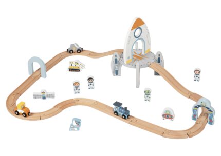 Medinė traukinio trasa | Kosmosas | Tooky Toy TJ796