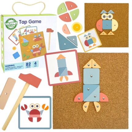 Kalamasis konstruktorius su plaktuku | Green | Woopie 52883