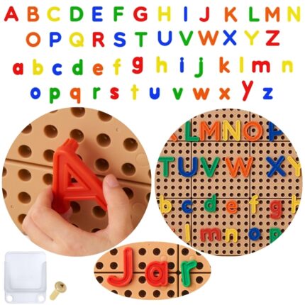 Abėcėlės raidžių rinkinys | Didžiosios ir mažosios raidės | STEM | MASTERKIDZ ME30412