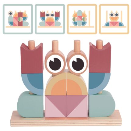 Medinė dėlionė |  Krabas | Tooky Toy TH847N