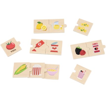 Dėlionės rinkinys | Atrask gamtos ir maisto ryšį | VIGA 44780