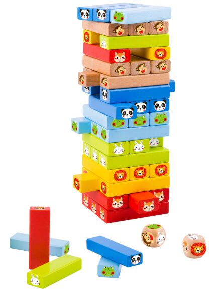 Lavinamasis žaidimas | Gyvūnai 82 dalys | Tooky Toy TY704