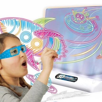 Piešimo lenta | 3D su LED apšvietimu | WOOPIE 53354