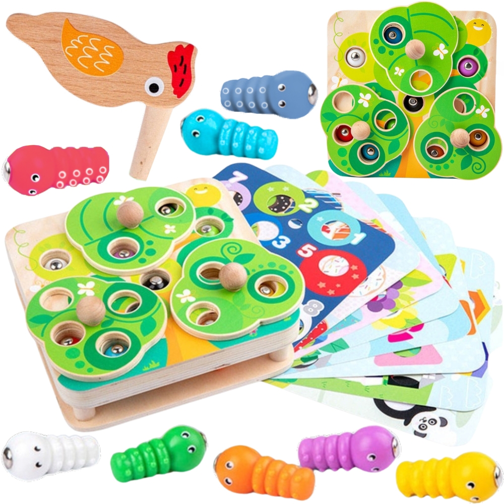 tooky-toy-drewniana-gra-zrecznosciowa-2w1-wyciagnij-robaczki-dla-dzieci
