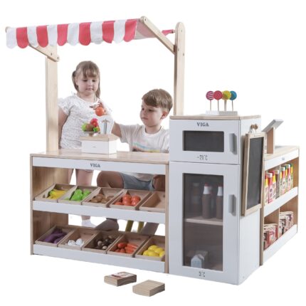 Žaislinė parduotuvė | XXL Medinė | VIGA VG0001