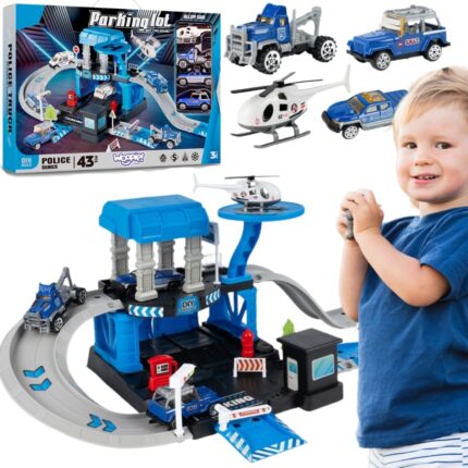 Policijos garažas su stovėjimo aikštele | 43 dalys | WOOPIE 56942