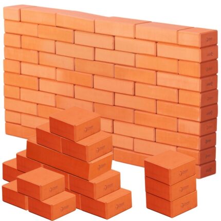 Statybinės kaladėlės | didelės minkštos EVA 90 vnt. | Classic World CW70282