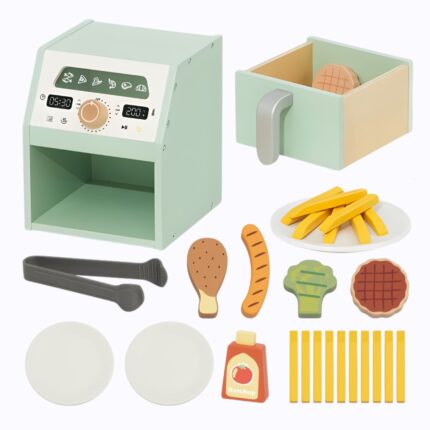 Žaislinė karšto oro gruzdintuvė | Air Fryer | su priedais | Tooky Toy TP534