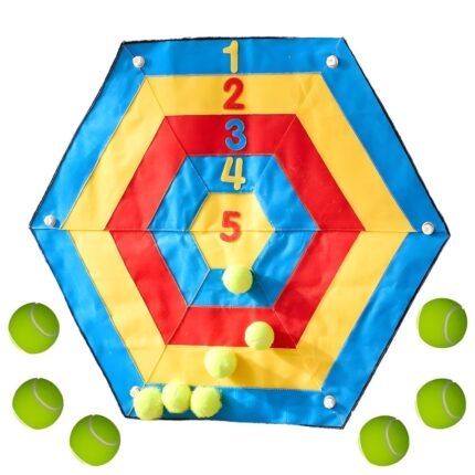 Šešiakampis taikinys su kibukais | Lavinamasis žaidimas STEM lentai | MASTERKIDZ ME35080